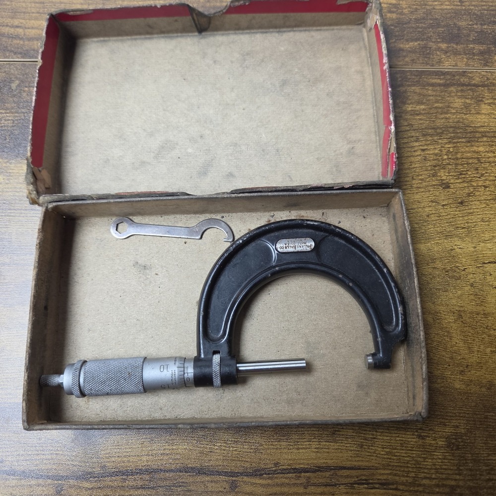 MILLERS FALLS 712R 1-2 INCH MICROMETER